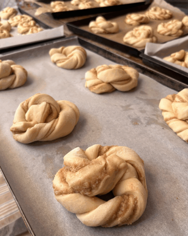 Kanelbullar cooking lab